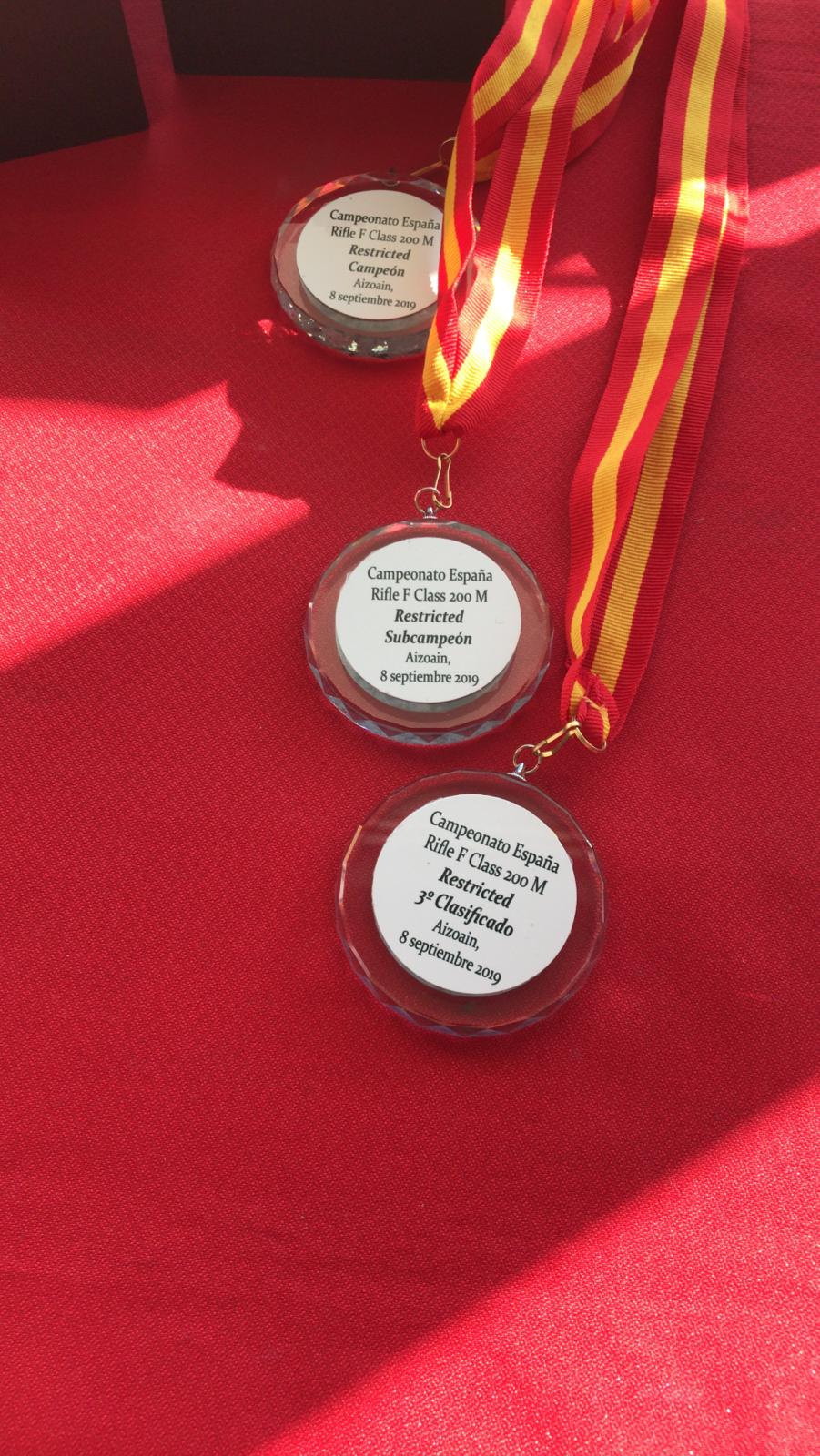 CAMPEONATO DE ESPAÑA DE RIFLE F-CLASS RESTRICTED Y OPEN 200 MTS CELEBRADO EN EL CAMPO DE AIZOAIN .